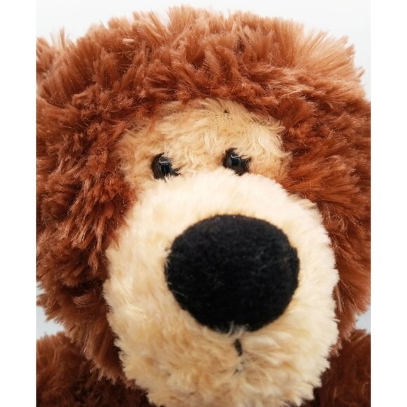Teddy Bear Aurora World Brown Stuffed Animal Big Nose 12" Sitting Plush 2020 Toy - Picture 15 of 15